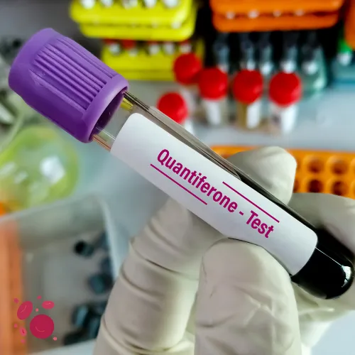 Blood extraction for QuantiFERON test