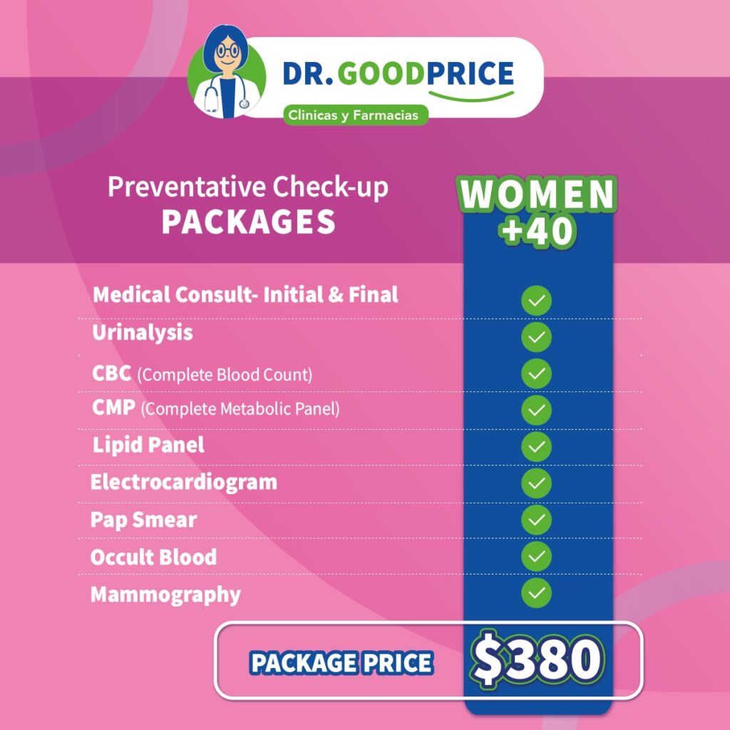 Preventive Checkup Package for Women +40