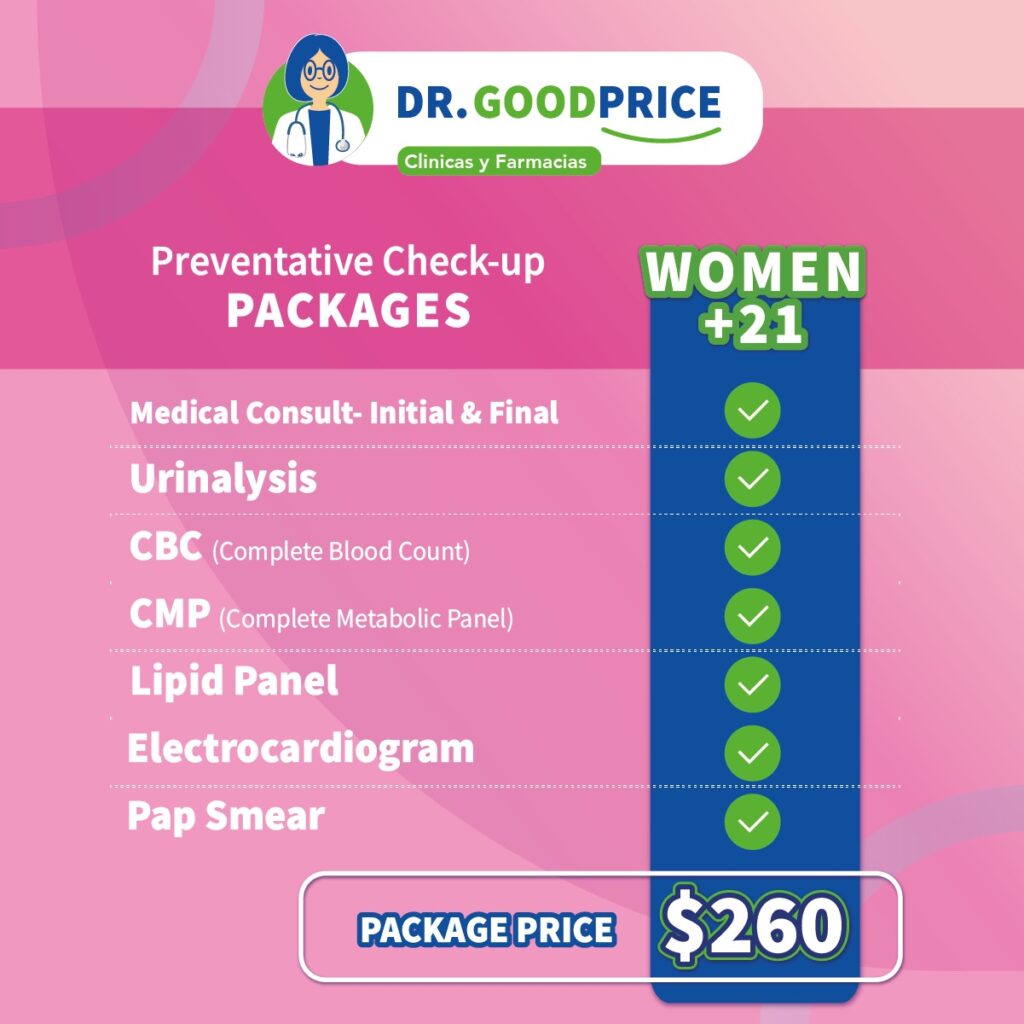 Preventive Checkup Package for Women +21