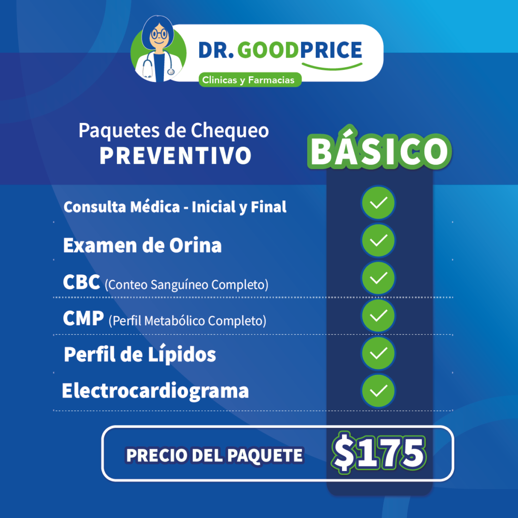 Paquete chequeo preventivo básico