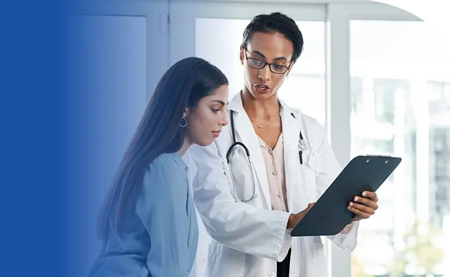 Diagnóstico y tratamiento según la condición de paciente.